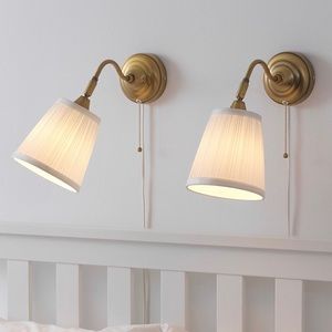 Brass Wall Plug-in Lamps/Sconces